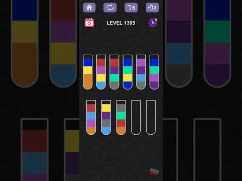 Water Sort Puzzle – Level 1391–1400 gelöst