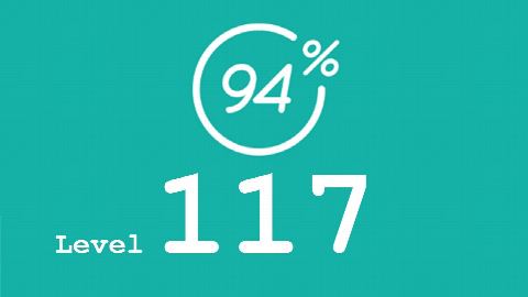 94 Prozent (94%) - Level 117 - Bild Weinflaschen - Lösung