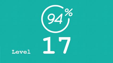 94 Prozent (94%) - Level 17 - Bild Tisch im Garten - Lösung