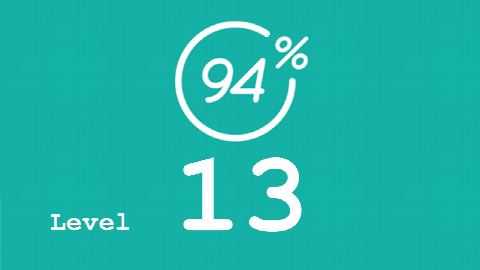94 Prozent (94%) - Level 13 - Bild Füße im Wasser - Lösung