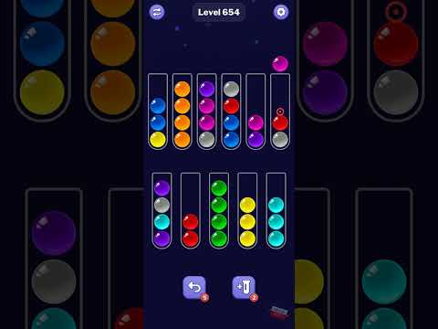 Ball Sort Puzzle – Level 651–660 gelöst