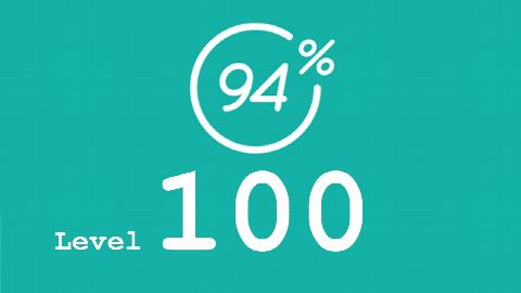 94 Prozent (94%) - Level 100 - Bild Brautpaar - Lösung