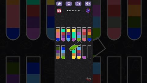 Water Sort Puzzle – Level 1131–1140 gelöst