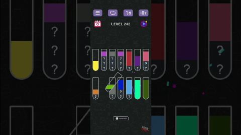 Water Sort Puzzle Level 242 – answer video