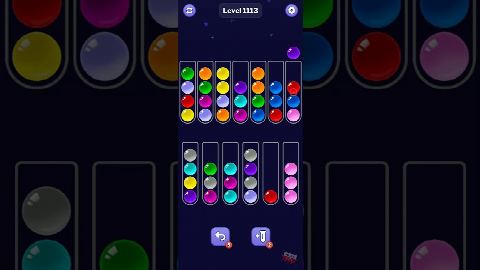 Ball Sort Puzzle – Level 1111–1120 gelöst