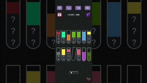 Water Sort Puzzle Level 296 – answer video