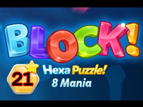 BLOCK! Hexa Puzzle! 8 Mania Level 21 (Premium) - Lösung Solution Walkthrough