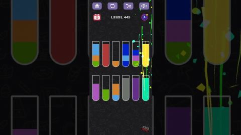 Water Sort Puzzle – Level 441–450 gelöst