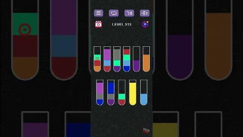 Water Sort Puzzle Level 313 – answer video
