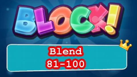 BLOCK! Blend Level 81-100 (Special Standard) - Lösung Solution Walkthrough