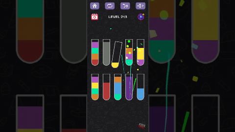 Water Sort Puzzle – Level 211–220 gelöst