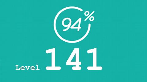 94 Prozent (94%) - Level 141 - Brunch - Lösung