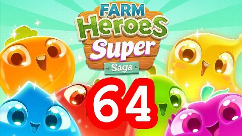 Farm Heroes Super Saga - Level 64 - Lösung Solution Walkthrough