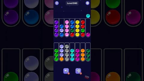 Ball Sort Puzzle – Level 241–250 gelöst