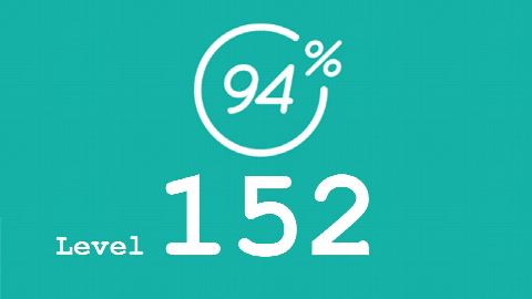 94 Prozent (94%) - Level 152 - Bild Stöckelschuhe - Lösung