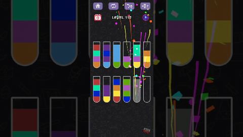 Water Sort Puzzle – Level 111–120 gelöst