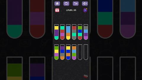 Water Sort Puzzle – Level 81–90 gelöst