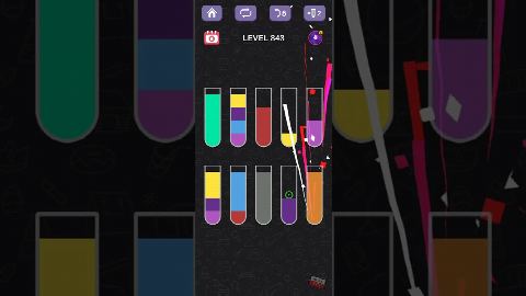 Water Sort Puzzle – Level 841–850 gelöst