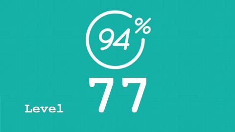 94 Prozent (94%) - Level 77 - Bild Flugzeug - Lösung