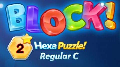 BLOCK! Hexa Puzzle! Regular C Level 2 (Premium) - Lösung Solution Walkthrough