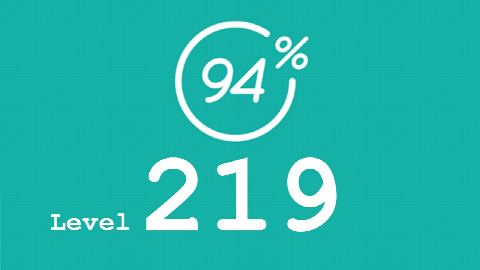 94 Prozent (94%) - Level 219 - Das brennt nicht - Lösung