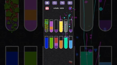 Water Sort Puzzle – Level 1091–1100 gelöst