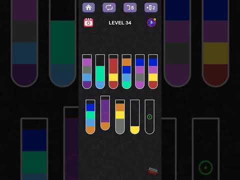 Water Sort Puzzle – Level 31–40 gelöst
