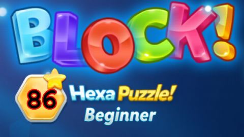 BLOCK! Hexa Puzzle! Beginner Level 86 (Rotate) - Lösung Solution Walkthrough