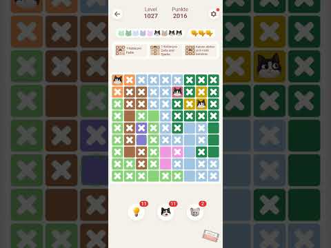 Meowdoku: Brain Puzzle Games Level 1021-1030 – answer video