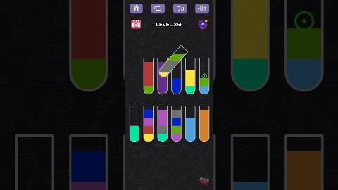 Water Sort Puzzle – Level 351–360 gelöst