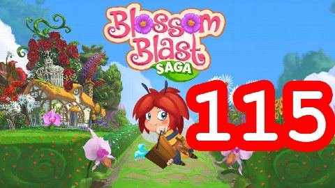Blossom Blast Saga Level 115 – answer video