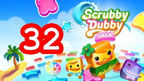 Scrubby Dubby Saga - Level 32 - Lösung Solution Walkthrough