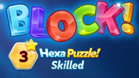 BLOCK! Hexa Puzzle! Skilled Level 3 (Rotate) - Lösung Solution Walkthrough