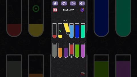 Water Sort Puzzle – Level 971–980 gelöst