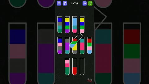 Water Sort - puzzle games – Level 331–340 gelöst