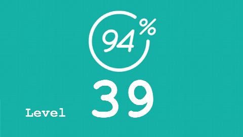94 Prozent (94%) - Level 39 - Guter Ort fuer eine Party - Lösung