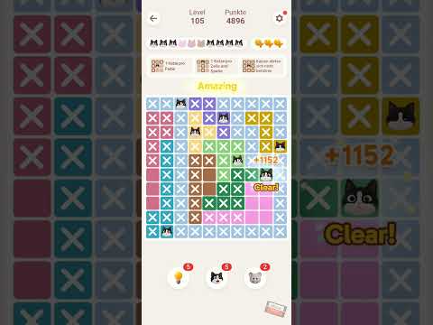 Meowdoku: Brain Puzzle Games Level 101-110 – answer video