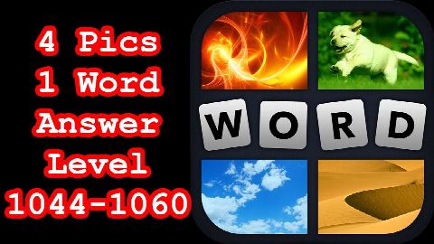 4 Pics 1 Word - Level 1044-1060 - Find 4 occupations! - Answers Walkthrough