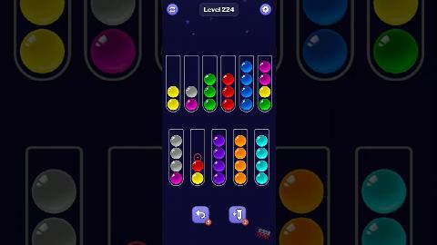 Ball Sort Puzzle – Level 221–230 gelöst