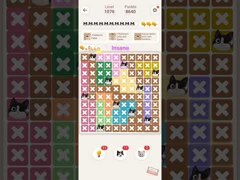 Oakever Meowdoku – Level 1071–1080 gelöst