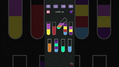 Water Sort Puzzle Level 45 – answer video
