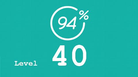 94 Prozent (94%) - Level 40 - Schmuck - Lösung