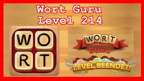 Wort Guru - Level 214 - Lösung Solution Walkthrough