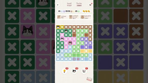 Meowdoku: Brain Puzzle Games Level 1131-1140 – answer video