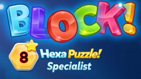 BLOCK! Hexa Puzzle! Specialist Level 8 (Premium) - Lösung Solution Walkthrough