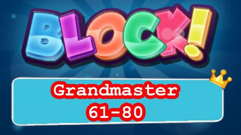 BLOCK! Grandmaster Level 61-80 (Basic) - Lösung Solution Walkthrough