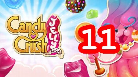 Candy Crush Jelly Saga - Level 11 - Lösung Solution Walkthrough