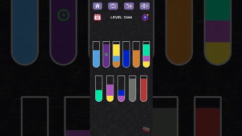 Water Sort Puzzle – Level 1041–1050 gelöst