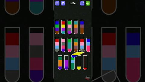 Water Sort - puzzle games – Level 191–200 gelöst