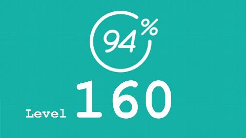 94 Prozent (94%) - Level 160 - Etwas, das du tust, wenn du dich langweilst - Lösung